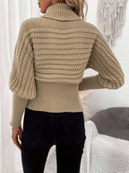 Lise | Classic Knit Turtleneck Sweater