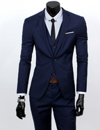 Loek | Men's 3-Piece Suit Set: Blazer, Waistcoat, and Trousers