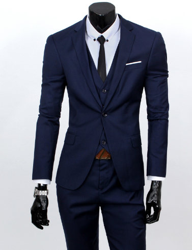 Loek | Men's 3-Piece Suit Set: Blazer, Waistcoat, and Trousers