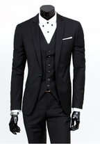 Loek | Men's 3-Piece Suit Set: Blazer, Waistcoat, and Trousers