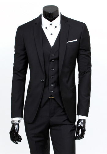 Loek | Men's 3-Piece Suit Set: Blazer, Waistcoat, and Trousers