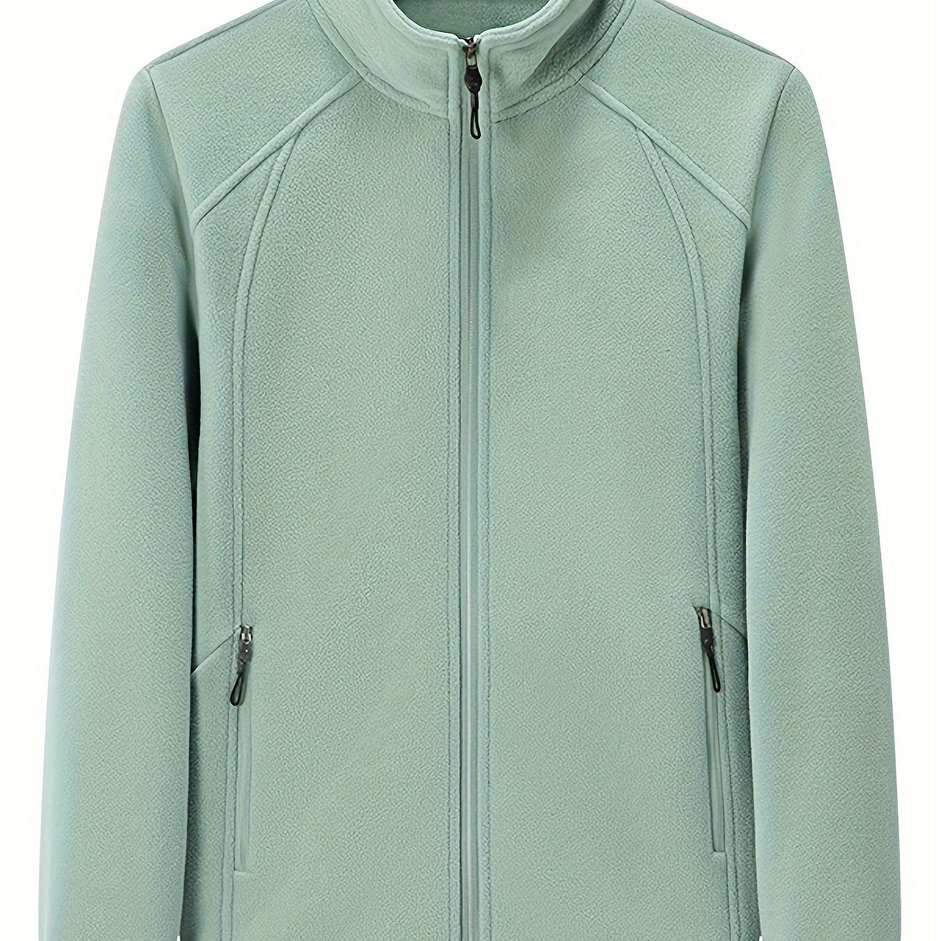 Loes | Cozy Solid-Colored Outdoor Jacket with High Collar