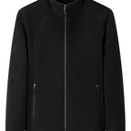 Loes | Cozy Solid-Colored Outdoor Jacket with High Collar