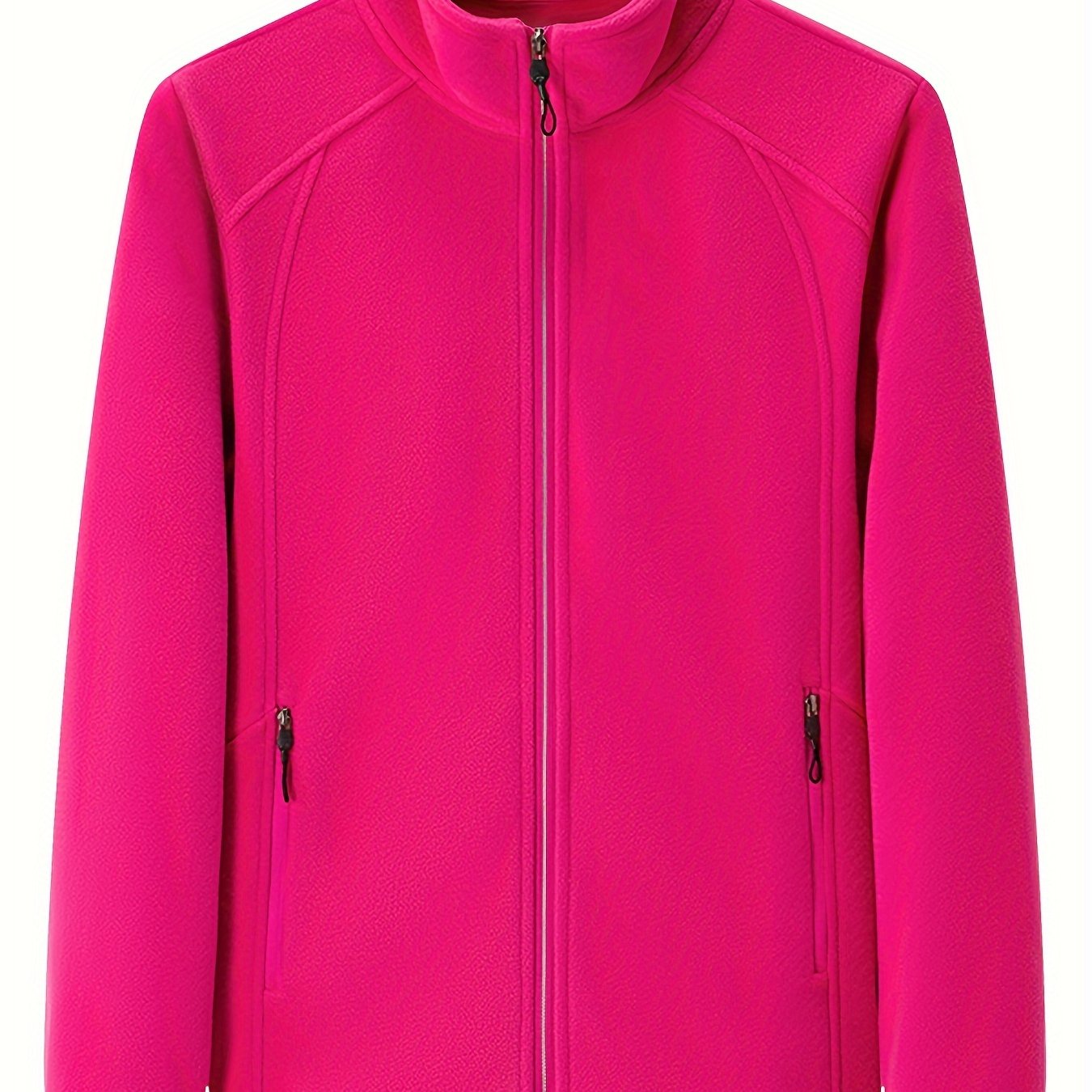 Loes | Cozy Solid-Colored Outdoor Jacket with High Collar