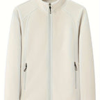 Loes | Cozy Solid-Colored Outdoor Jacket with High Collar