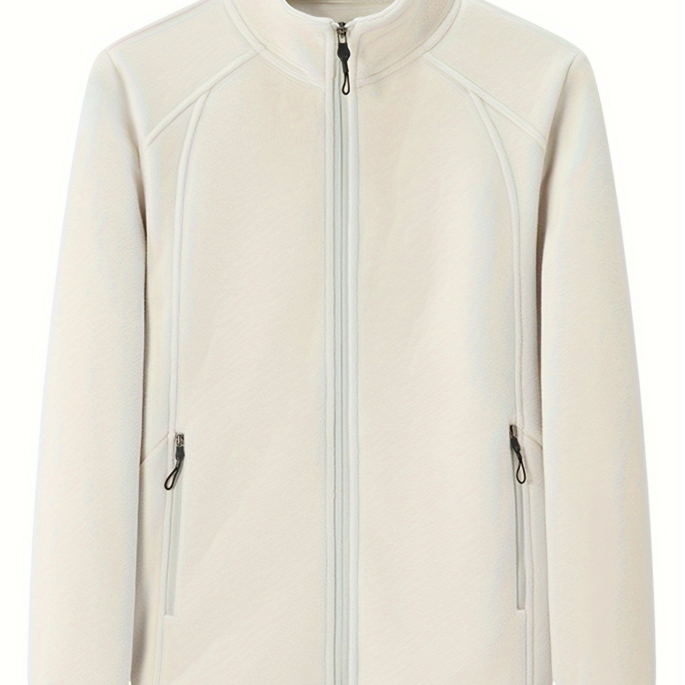Loes | Cozy Solid-Colored Outdoor Jacket with High Collar