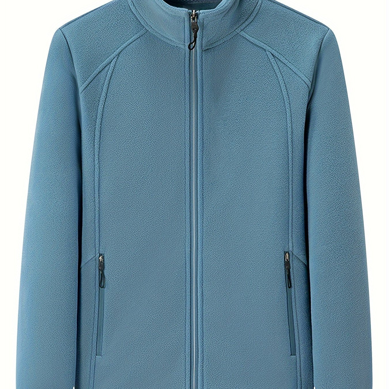 Loes | Cozy Solid-Colored Outdoor Jacket with High Collar