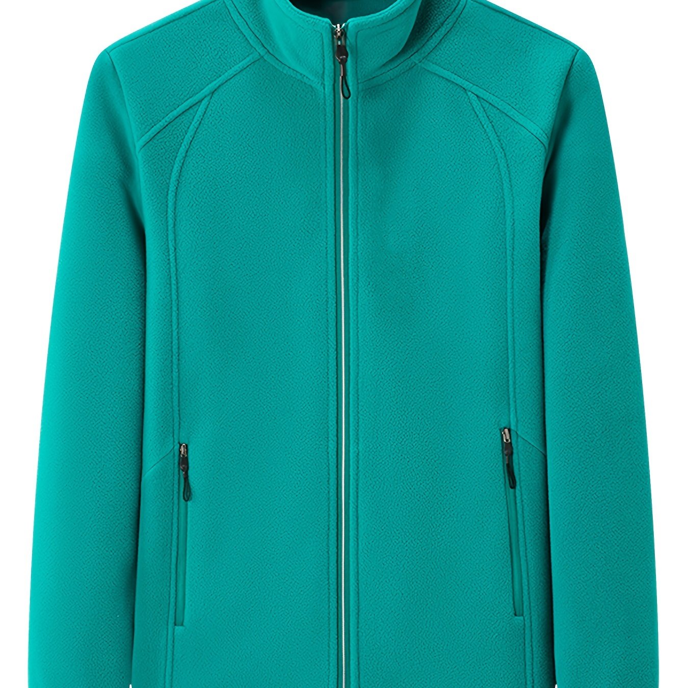 Loes | Cozy Solid-Colored Outdoor Jacket with High Collar
