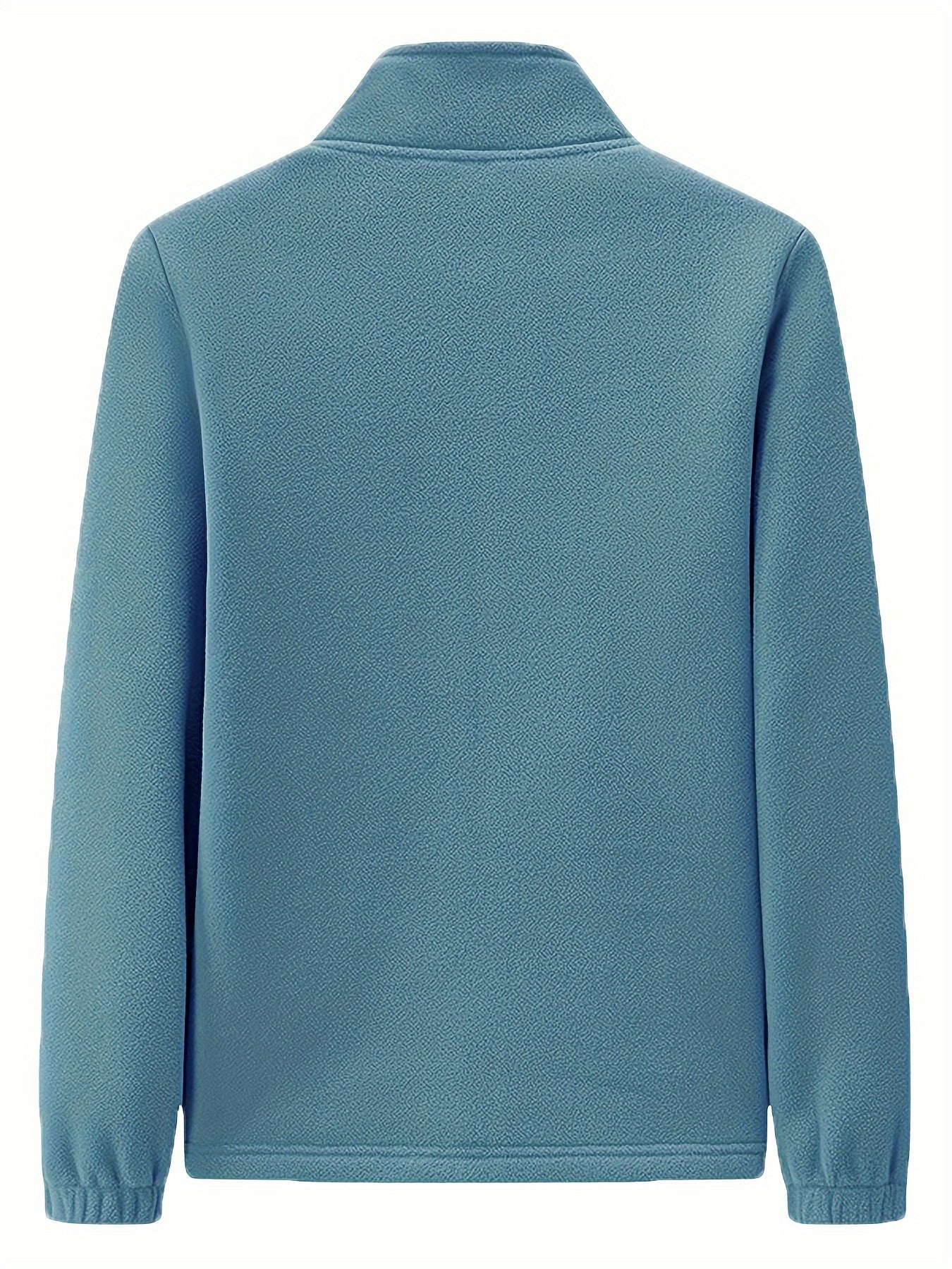 Loes | Cozy Solid-Colored Outdoor Jacket with High Collar