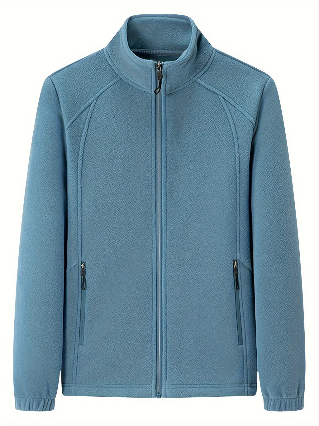 Loes | Cozy Solid-Colored Outdoor Jacket with High Collar