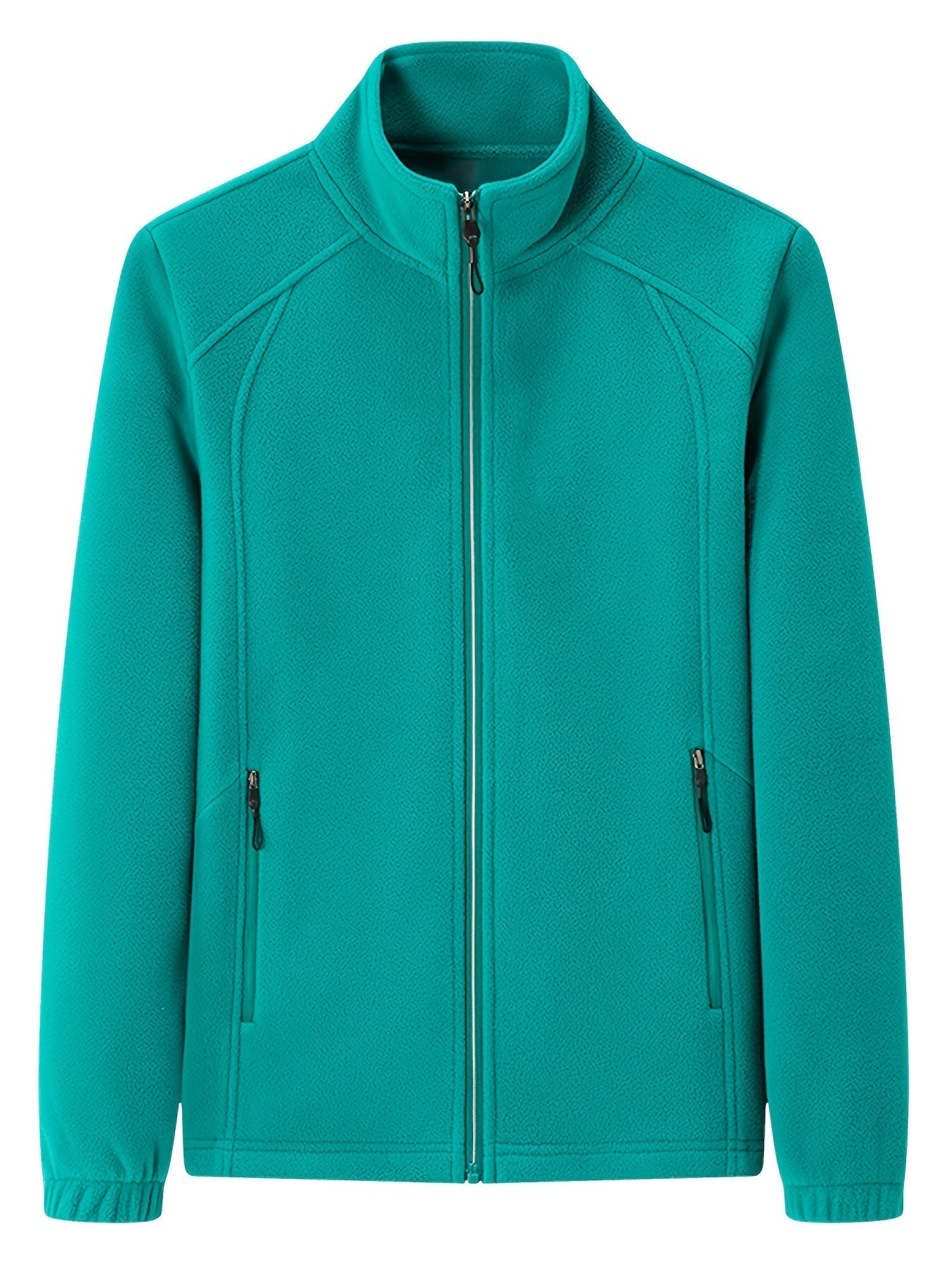 Loes | Cozy Solid-Colored Outdoor Jacket with High Collar
