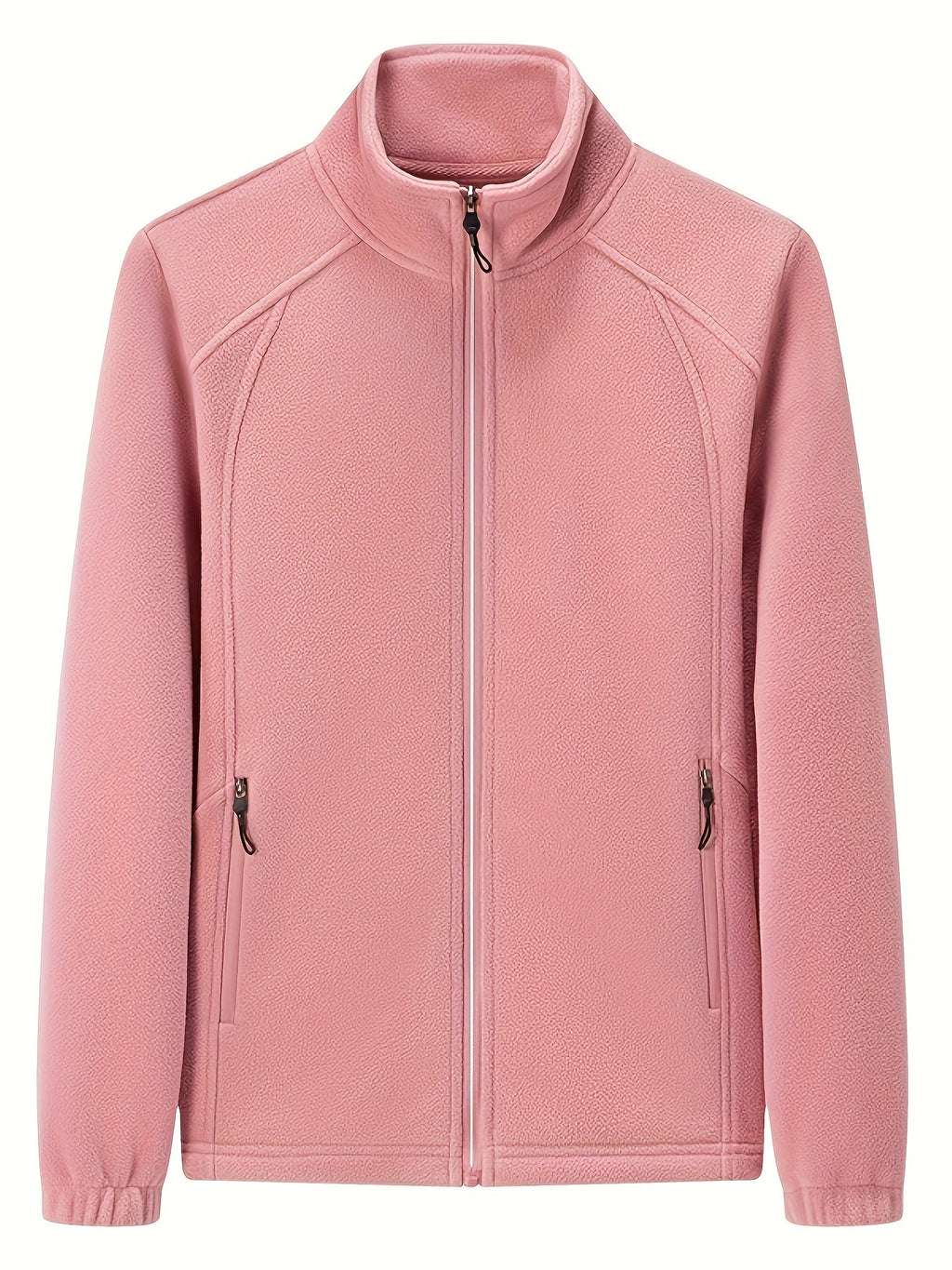 Loes | Cozy Solid-Colored Outdoor Jacket with High Collar
