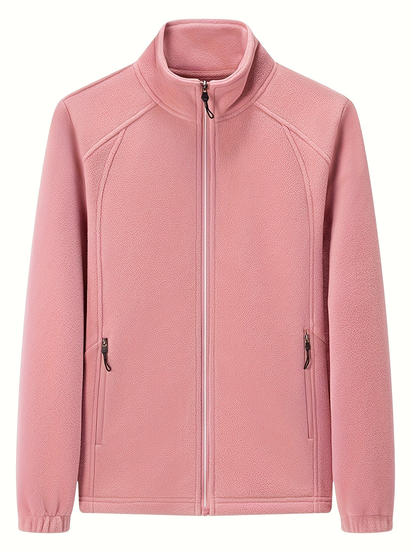 Loes | Cozy Solid-Colored Outdoor Jacket with High Collar