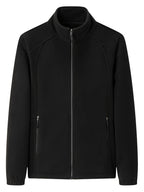 Loes | Cozy Solid-Colored Outdoor Jacket with High Collar