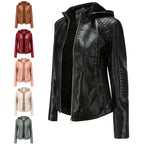 Loes | Chic Suede Leather Jacket for Women