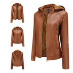 Loes | Chic Suede Leather Jacket for Women