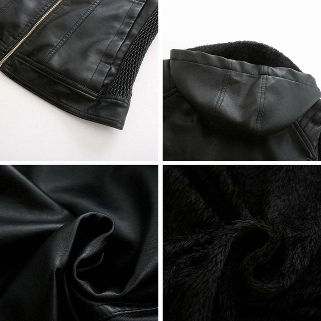 Loes | Chic Suede Leather Jacket for Women