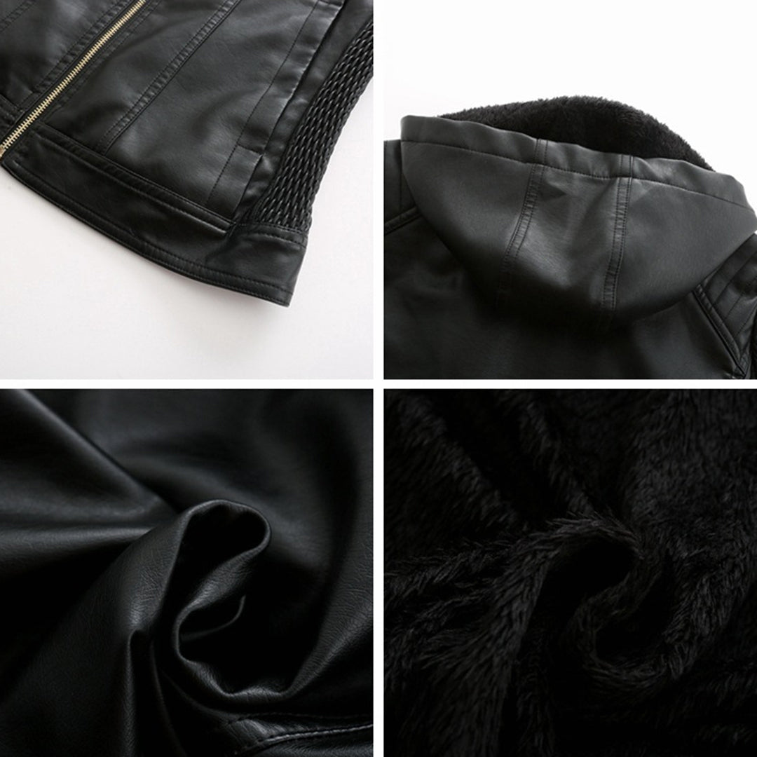 Loes | Chic Suede Leather Jacket for Women