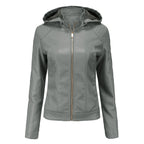Loes | Chic Suede Leather Jacket for Women