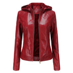 Loes | Chic Suede Leather Jacket for Women