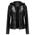Loes | Chic Suede Leather Jacket for Women