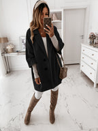 Lotte | Women's Cotton Coat with 3/4 Sleeves
