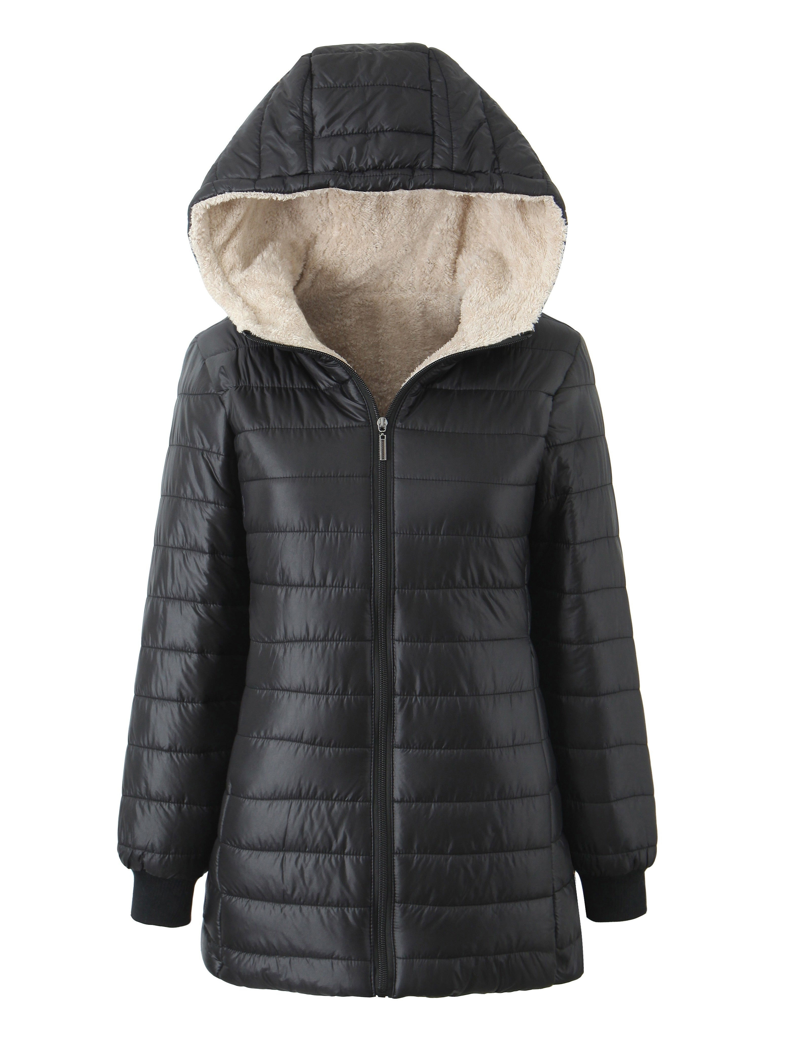 Lotte | Solid Color Padded Women's Cape
