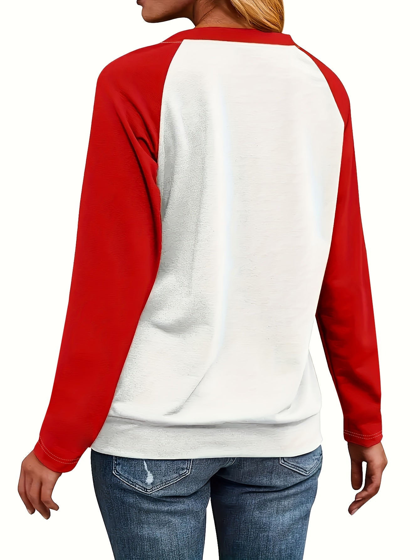 Lotte | Round Neck Sweatshirt with Heart Print