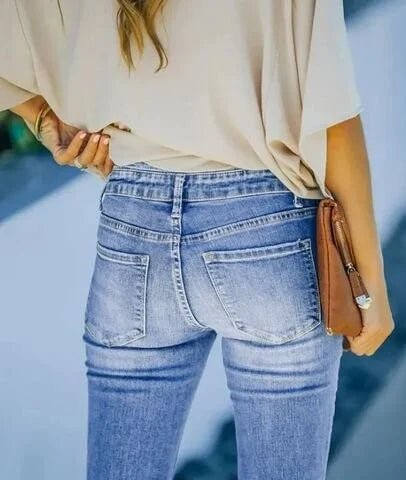 Lotte | Stylish High-Waisted Jeans