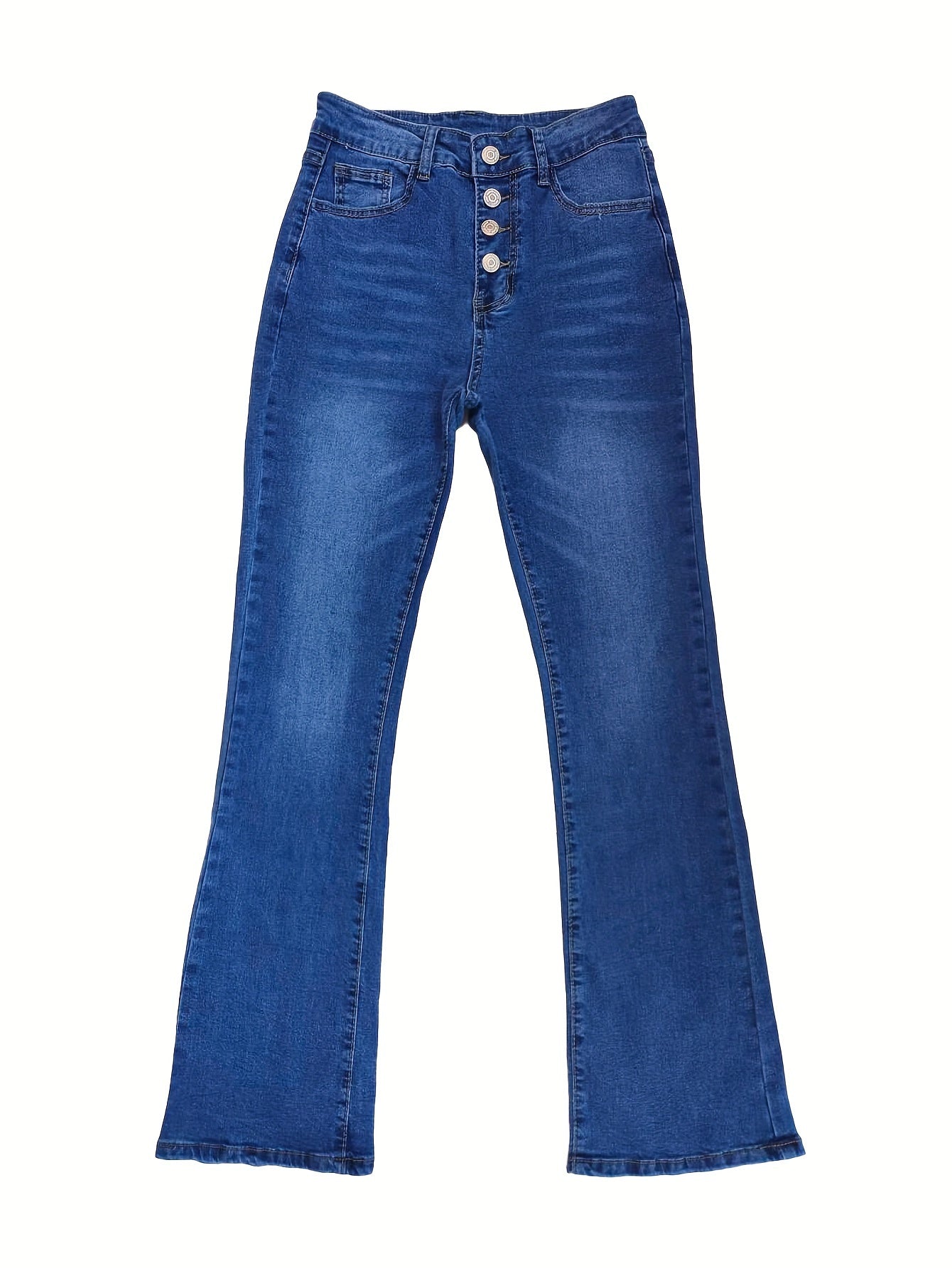 Lotte | Relaxed Fit High-Waisted Cotton Blend Jeans