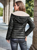 Lotte | Hooded Long Down Jacket