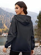 Lotte | Hooded Plus Size Sports Jacket