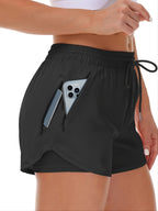 Lotte | Women's Sporty 2-in-1 Shorts with Convenient Pockets