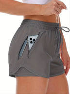 Lotte | Women's Sporty 2-in-1 Shorts with Convenient Pockets