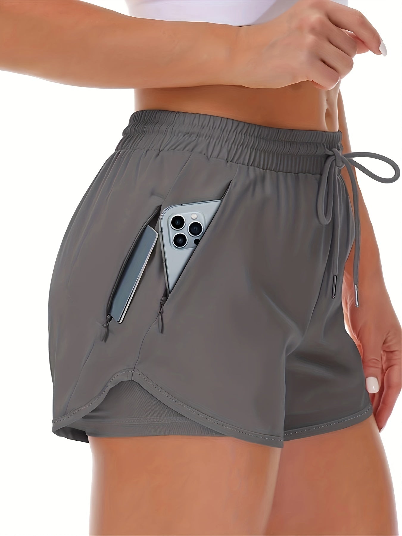 Lotte | Women's Sporty 2-in-1 Shorts with Convenient Pockets