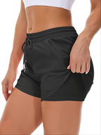 Lotte | Women's Sporty 2-in-1 Shorts with Convenient Pockets