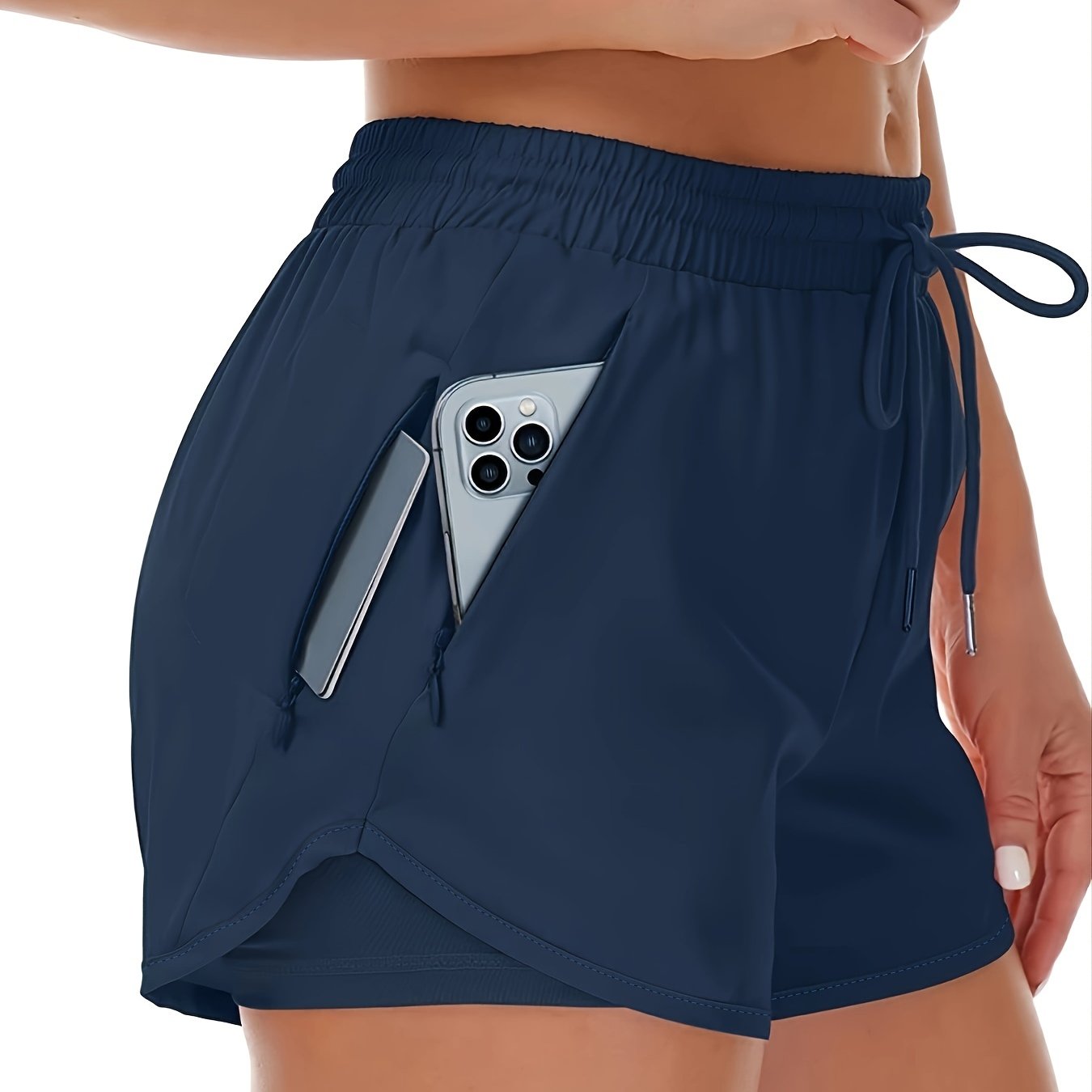 Lotte | Women's Sporty 2-in-1 Shorts with Convenient Pockets