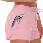 Lotte | Women's Sporty 2-in-1 Shorts with Convenient Pockets