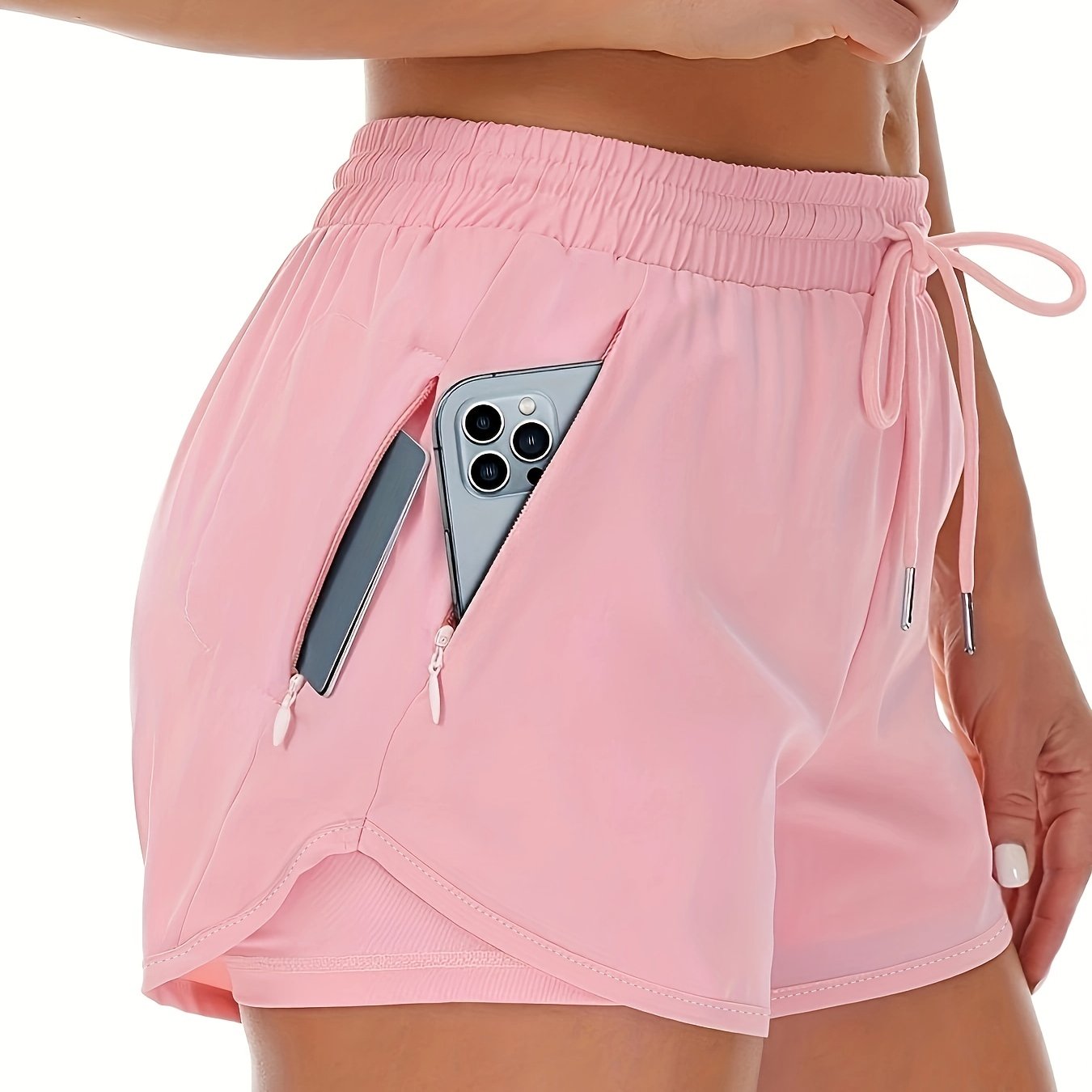 Lotte | Women's Sporty 2-in-1 Shorts with Convenient Pockets