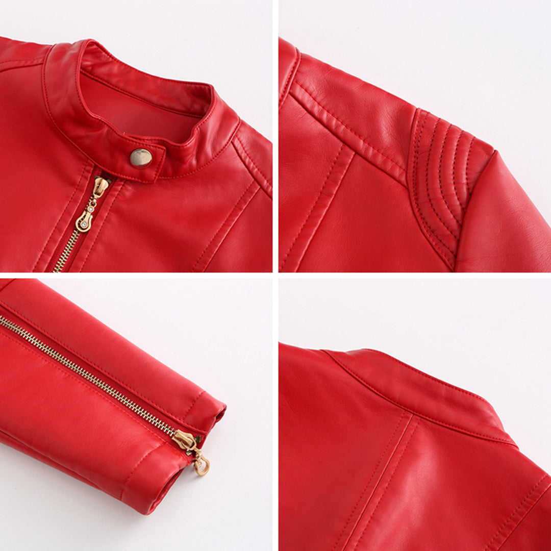 Lotte | Chic Leather Jacket