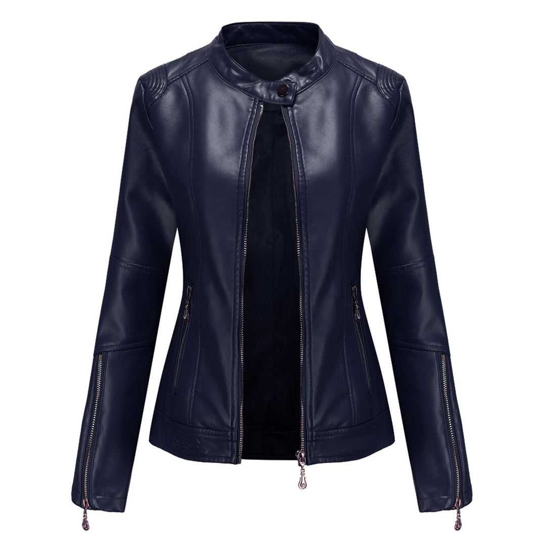 Lotte | Chic Leather Jacket