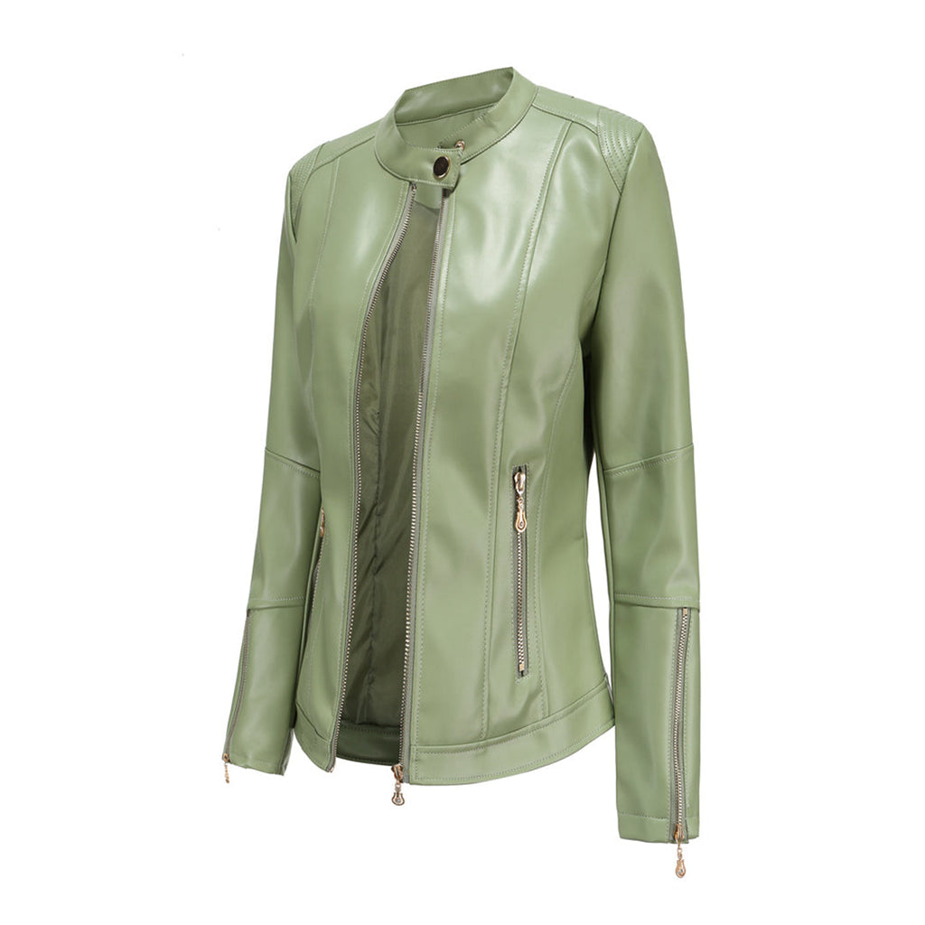 Lotte | Chic Leather Jacket