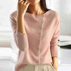 Lotte | Chic Sweater Featuring Trendy Button Closure