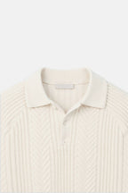 Louis | Long-Sleeve Solid Color Retro Sweater