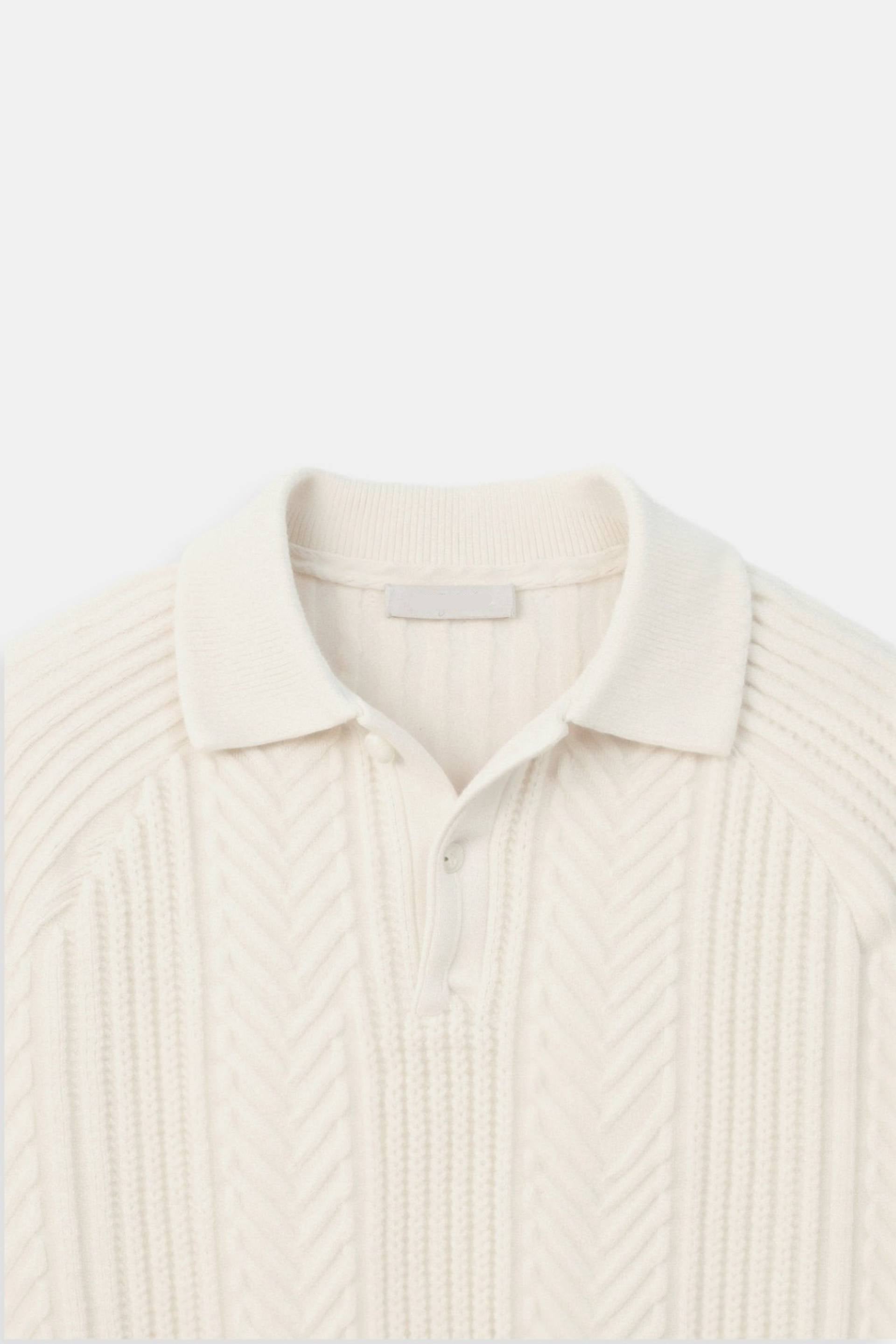 Louis | Long-Sleeve Solid Color Retro Sweater