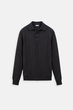 Louis | Long-Sleeve Solid Color Retro Sweater
