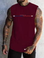 Lucas | Men's Lightweight Sleeveless Graphic Tank Top for Casual Wear