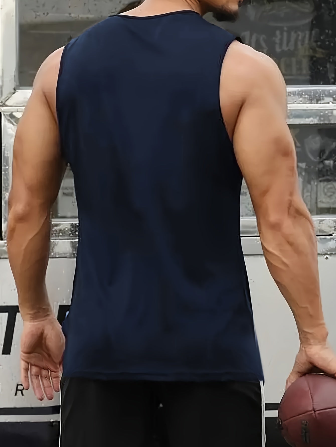 Lucas | Men's Lightweight Sleeveless Graphic Tank Top for Casual Wear