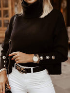 Lulu | Chic High-Collar Jumper