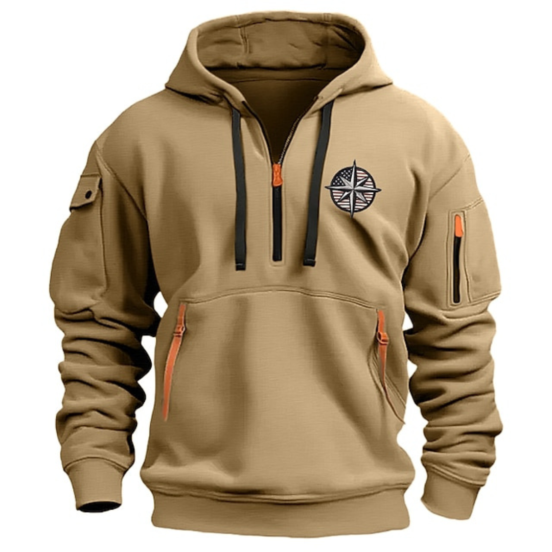 Luuk Men's Hooded Hoodie